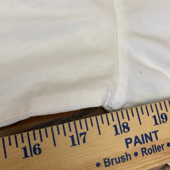 VTG Koret Womens M Embellished Pearl Button Blouse Embroidered Demure Western - Picture 5 of 16